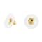 12 Pack: Gold Earring Back Disks by Bead Landing™